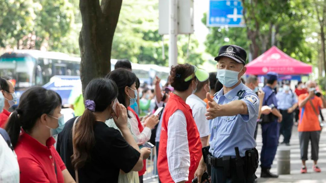 福警日记丨宋学章：答好高考安保“卷”