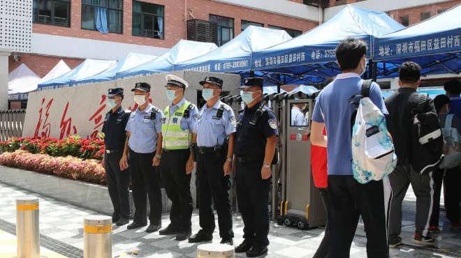 打防管控在一线 维护秩序在身边
