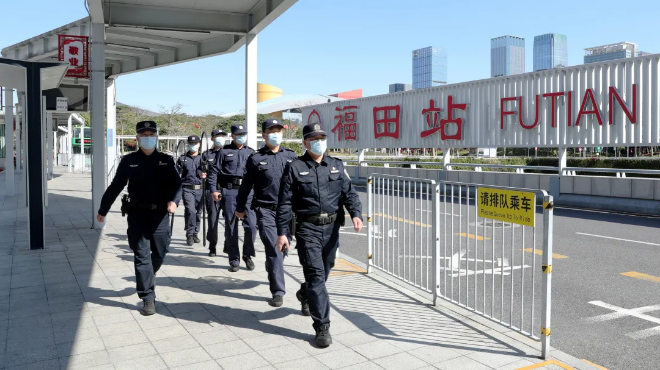 福田警方强化社会面防控，全力护航春节平安