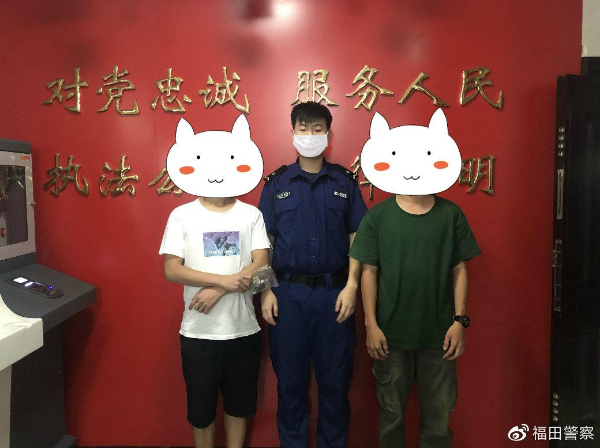 手机配件不慎遗失 队员帮忙寻回获赠感谢信