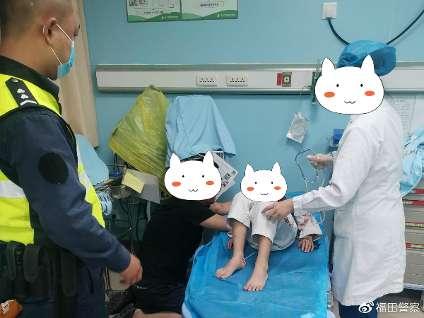 民生小事 | 受伤小孩急需医治 队员及时相助