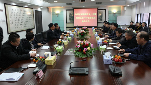 福田区杨洪区长、刘家宝副区长率队莅临直属一局开展年终调研 福田区杨洪区长、刘家宝副区长率队莅临直属一局开展年终调研