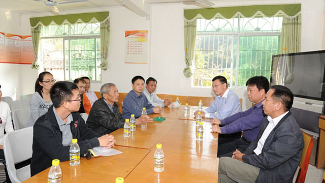 局领导赴和平县古寨镇水西村对接扶贫开发工作 局领导赴和平县古寨镇水西村对接扶贫开发工作