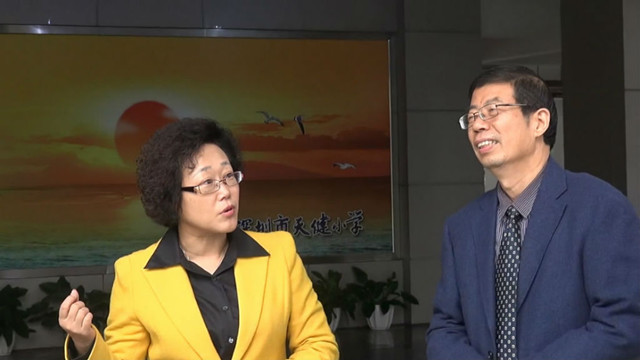 市、区领导深入学校视察开学工作