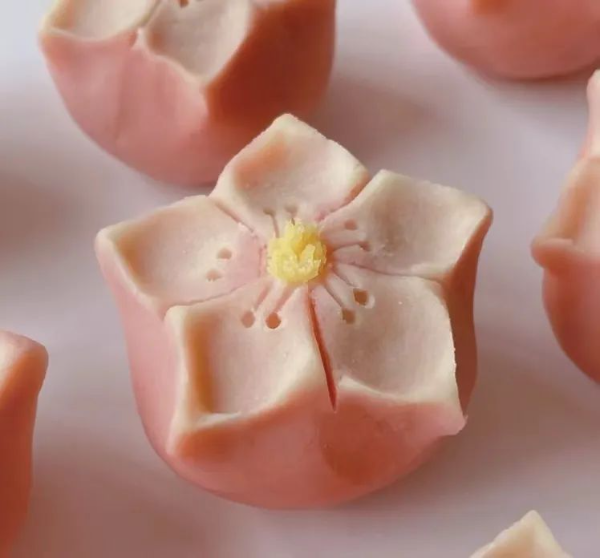 创意工坊素食真味中式桃花糕