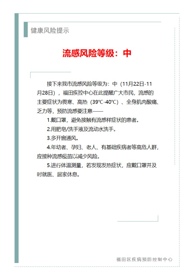 健康风险提示—流感风险等级：中（2023.11.22）.jpg