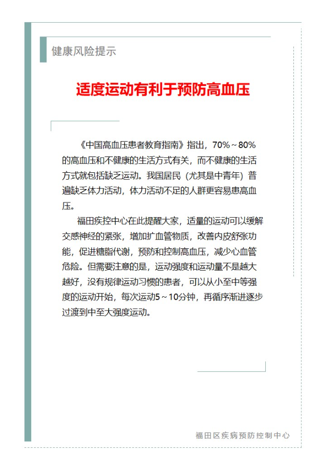 健康风险提示—适度运动有利于预防高血压（2024.07.18）.jpg
