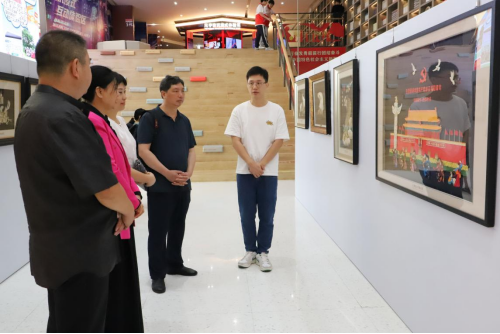 体验国家级非遗手工艺！福田区残疾人鱼皮画艺术盛宴启幕170.png