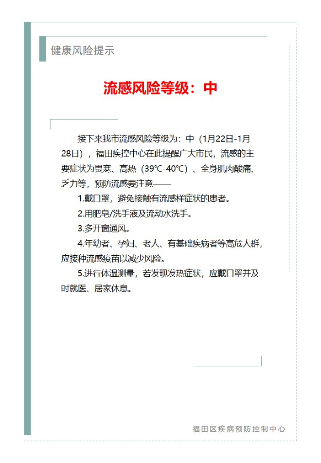 健康风险提示—流感风险等级：中（2025.01.22）.jpg