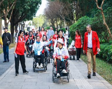 与爱同行，漫游无碍——国际残疾人日福田Citywalk，伴射箭运动员暖享福田之美
