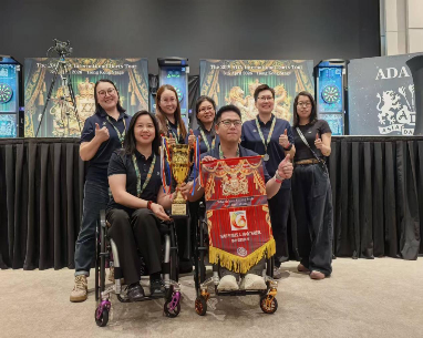 捷报！福田健儿ADA国际飞镖锦标赛斩获佳绩