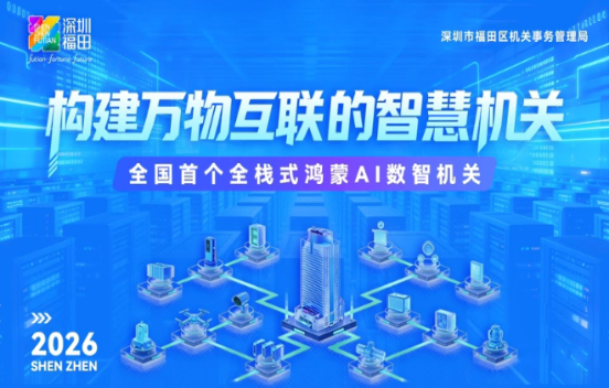 福田区全栈式鸿蒙AI数智机关入选全市首批...