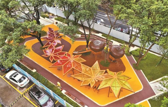 两座国际友城公园亮相福田